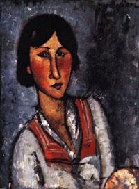 Amedeo Modigliani Portrait of a Woman Spain oil painting art
